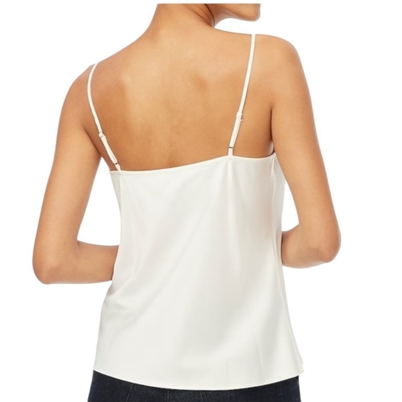 NEW J. CREW Factory Cream Shiny Camisole Shell Cami Size XXL - Picture 2 of 7